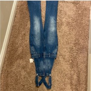 Cute free people overalls size small